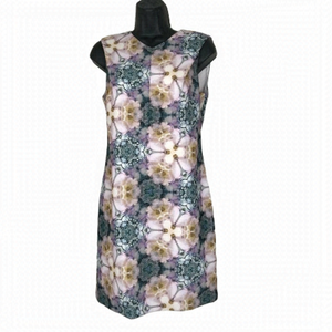 Ted Baker Beautiful Floral Midi  Dress Size 1